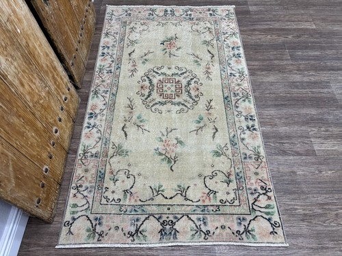 Tappeto turco 4x7 beige - beige, verde