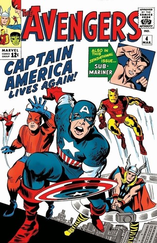 The avengers copertina - avengers, #4
