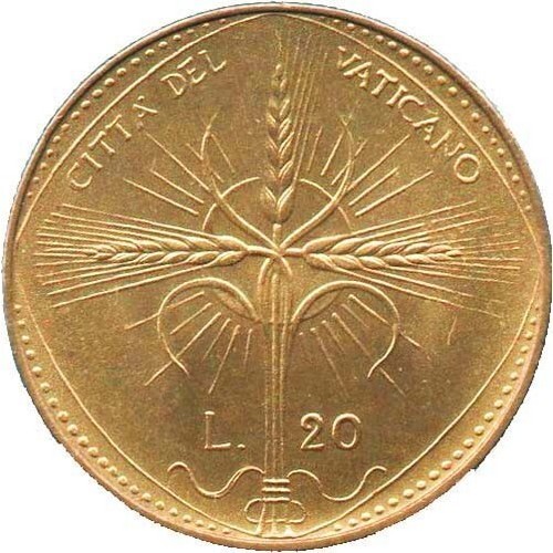 Vaticano paolo 20 lire - vaticano,
