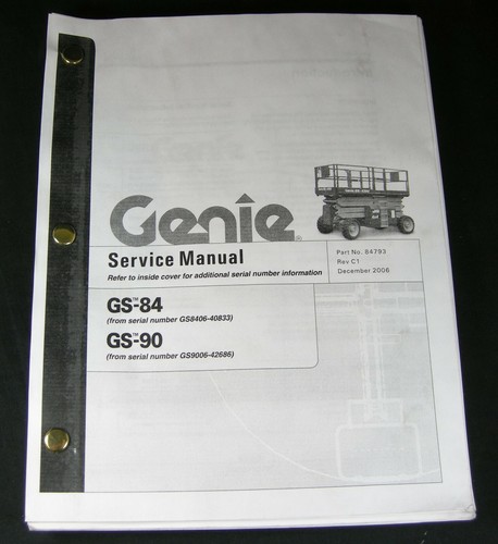 Genie gs84 gs90 forbice - forbice, uomo