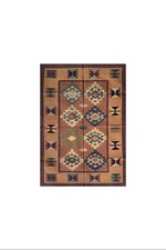 Tappeto Kilim Dhurrie in iuta