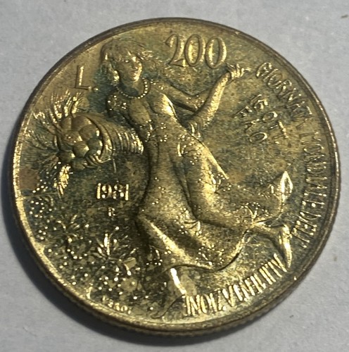 Italia 1981 moneta - italia, lire