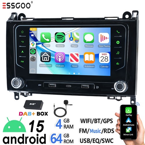 Dab android15 per - dab+, benz