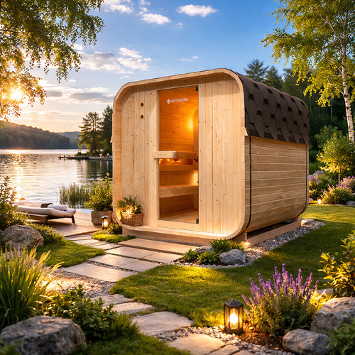 Outdoor sauna saunafusto - outdoor,