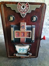 slot machine vintage marca Beromat anni 50/60.In legno.Buone condizioni 