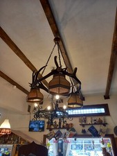 lampadario artigianale vintage