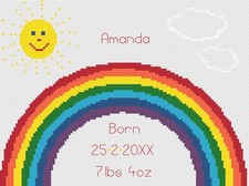 Punto Croce Nascita Kit