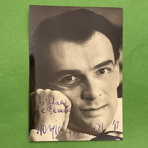 Autografo foto giorgio - foto,