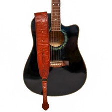 Tracolla per chitarra in pelle