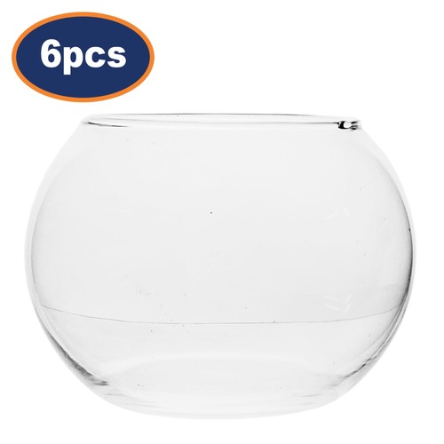 Vaso ciotola vetro trasparente