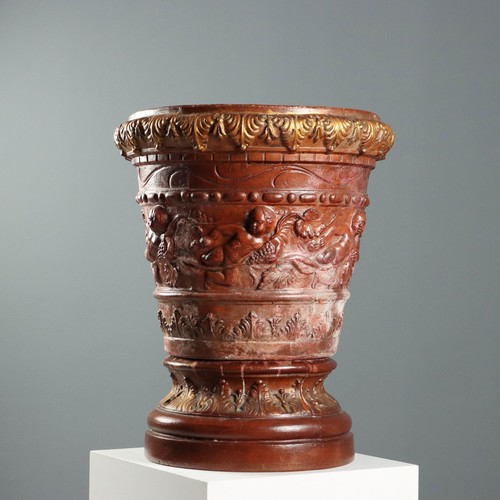 Grande vaso antico supporto - vaso,