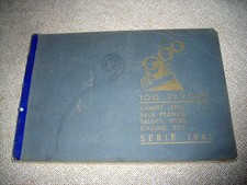 900 NOVECENTO SALA DA PRANZO SALOTTO STUDIO CAMERE LETTO CATALOGO 1941