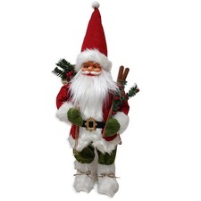 Babbo Natale 80 cm Rosso Verde