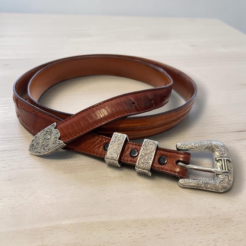 Cintura uomo western lucchese - cintura,