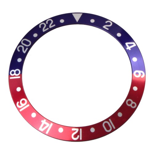 Lunetta intarsio blu rosso - lunetta, blu/rosso
