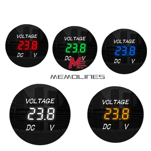 Voltmetro digitale pannello
