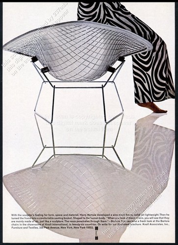 1966 harry bertoia - 1966, sedia