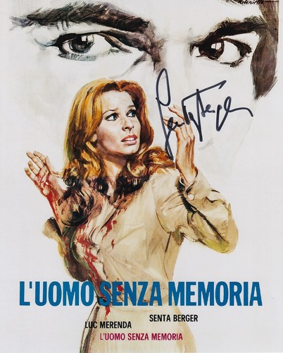 Senta berger signed autogramm - senta,