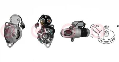 Motorino avviamento senso - motorino, di