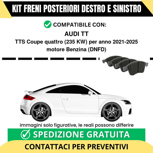 Pastiglie freno posteriori - pastiglie,