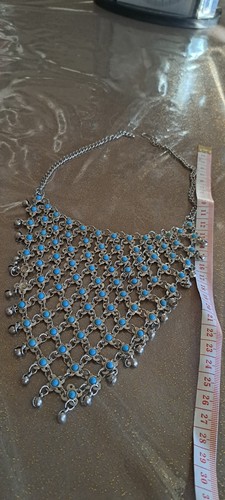 Collana con turchesi originale - collana,