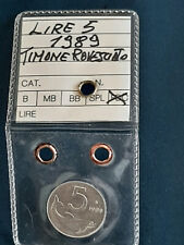 MONETA REP  5 LIRE 1989 VAR