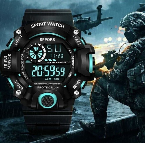 Orologi uomo big face - face, militare