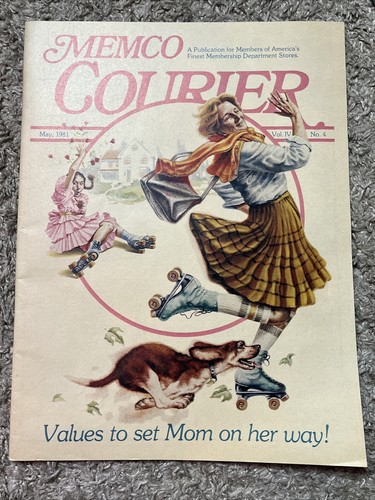 Vtg memco courier may 1981 - memco,