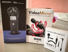 Zoom H1n + Rode VideoMicro + Lavalier - Kit Registratore e microfoni qualità 