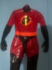 Lattice smalto cosplay catsuit