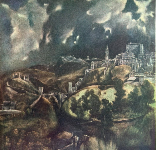 C1920 30s veduta toledo - c1920-30s, di