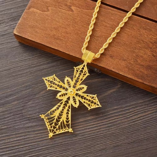 Croce copta etiope - , oro