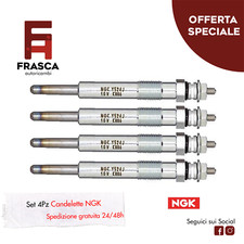 Candelette 4 Pezzi NGK Ford