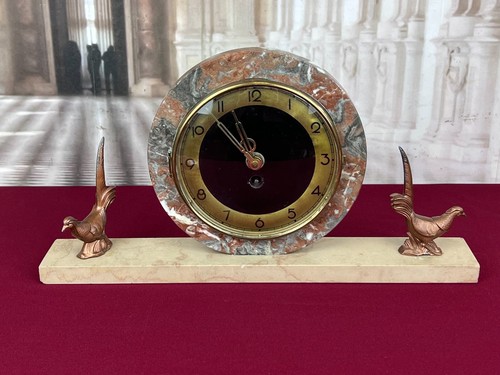 Antico orologio camino - antico, da
