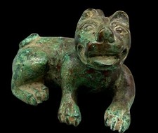 Statua leone in bronzo della