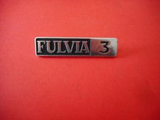 LANCIA FULVIA COUPE' BADGE LOGO STEMMA "FULVIA 3"