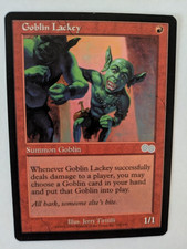 Goblin Lackey Urza's Saga MTG