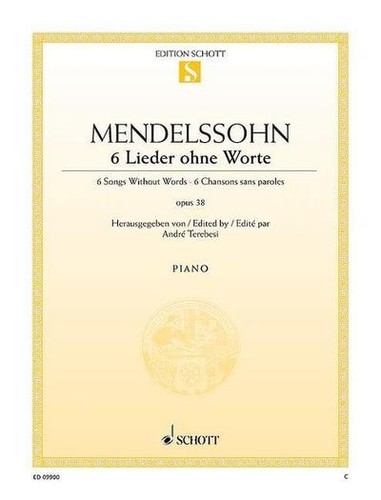 Lieder ohne worte - lieder, op.