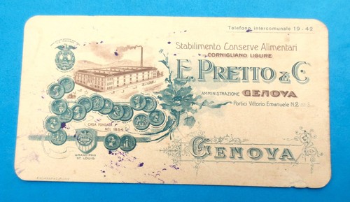 Cartolina pretto c - pretto,