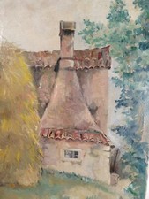 OIL PAINTING ON CANVAS 1950s