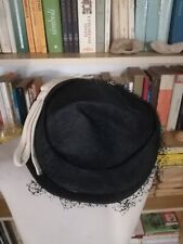 Cappello anni  '40 con veletta