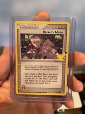 HOLO Rockets Admin 86/109 NM /