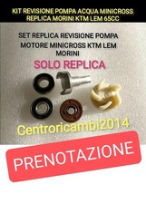 KIT REVISIONE POMPA ACQUA MINICROSS REPLICA MORINI KTM LEM 65CC SOLO  REPLICA