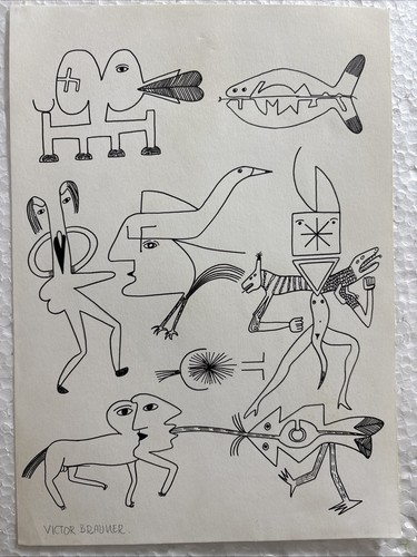 Victor brauner disegno - disegno, su