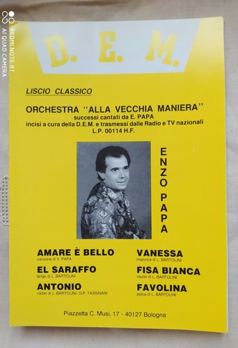 Orchestra alla vecchia - "alla,