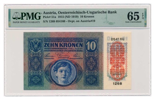 Banconota austria corone - austria, 10