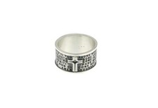 Anello padre nostro argento - padre,