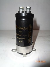 KEINDEL CONDENSATORE ELETTROLITICO 22.000 uF – 40 Vcc 