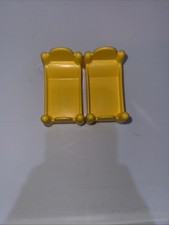 Set 2 letti gialli 3” casa