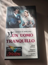 Vhs Un Uomo Tranquillo Film Commedia Multivision John Wayne Videocassetta (K7)